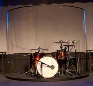 Artisanat en plastique de cabine de tambour acrylique ignifuge de revêtement Non toxique écologique entièrement réglable direct d'usine - Product Image 2