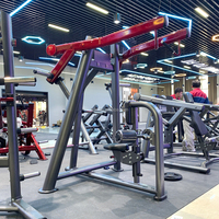 Equipo de gimnasio de ejercicio de alta calidad Máquina de fila súper alta para equipo de entrenamiento de espalda