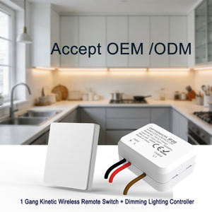Interrupteur mural sans fil pour Smart Life RF433 ABS, contrôleur d'éclairage intelligent pour maisons connectées et projets à grande échelle - Product Image 6