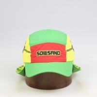 Gorra de exterior personalizada de alta calidad con solapa, logotipo de impresión de seda Gorra y sombrero de deportes de playa