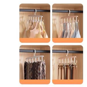 Al por mayor: Perchero multifuncional tipo eslinga para ropa interior y corbatas, con ganchos para el hogar y dormitorio, colgador de secado ondulado y estante para perchas de ropa - Product Image 6