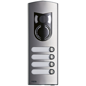 Placa de Acero para Puerta de 2 Metros IK10 con 4 Botones, 30.5 cm de Longitud - Product Image 1