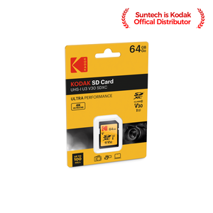 KODAK SD ULTRA PERFORMANCE <strong>Class</strong> 10 <strong>UHS</strong>-I U3 V30 A1 EKMSDM128GHC10HPRK EAN CODE 3126170 147103 - Product Image 5