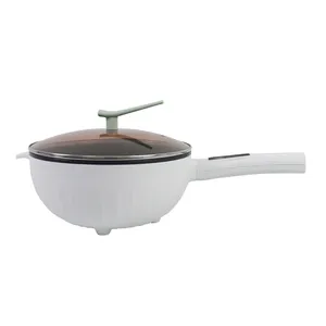 Mini cuisinière poêle à frire poêles chaudes poêle multifonction bébé riz antiadhésif multi-usages marmite électrique