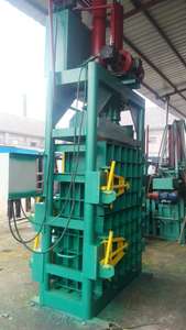 Hộp các tông baling Báo Chí phế liệu giấy Baler chất thải carton Bale Máy ép - Product Image 3