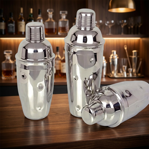 Stainless Steel Eco-friendly Modern Cocktail Shaker 550ml <b>Bar</b> <b>Tool</b> Durable Mixology Equipment - Product Image 2