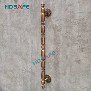 Poignée de <span class=keywords><strong>porte</strong></span> pivotante en laiton, poignée de <span class=keywords><strong>porte</strong></span> décorative de luxe design - Product Image 6
