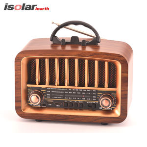 <span class=keywords><strong>Radio</strong></span> d'alimentation sans fil rechargeable <span class=keywords><strong>Radio</strong></span> rétro classique FM AM SW - Product Image 4