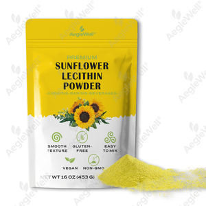 Aeglewell OEM Bubuk Lesitin Bunga Matahari Bebas Kedelai - Pendukung Emulsifier Alami, Suplemen Tanpa Rasa Bebas Gluten - Product Image 6