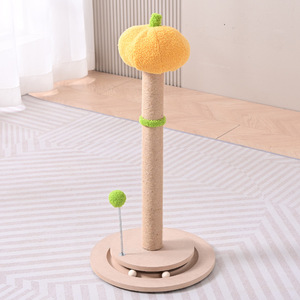 OEM Factory Price <strong>Cat</strong> Tree with Scratching Board Wear-Resistant Non-Shedding Kitten Toy Ball Made of Density Board for <strong>Cats</strong> - Product Image 5
