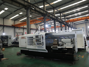 Ck6180f cấp công nghiệp <span class=keywords><strong>CNC</strong></span> <span class=keywords><strong>Lathe</strong></span> hiệu quả Heavy Duty kim loại chế biến duy nhất ổn định cắt hiệu suất công cụ ngang GSK - Product Image 3