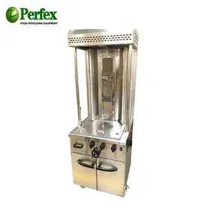 Perfex GSW-2 Gas Shoarma Machine,Kebab Oven Draaien Vlees Shoarma