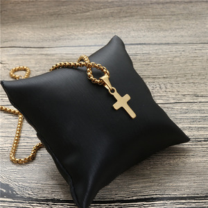<b>Cross</b> Pendant Necklace Stainless Steel Unisex Gift Jewelry - Product Image 4