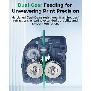 ชุดอุปกรณ์หัวฉีด Creality K2 SE 80N ดีไซน์เกียร์คู่ ให้การป้อนวัสดุที่ราบรื่นและแม่นยำ อุปกรณ์เสริมสำหรับเครื่องพิมพ์ 3 มิติ - Product Image 5
