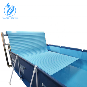 Ventes directes d'usine Water Crown, couvertures de <span class=keywords><strong>piscine</strong></span> entièrement automatiques en PC (antidérapantes, durables), volets roulants électriques - adaptés aux familles 1 - Product Image 2