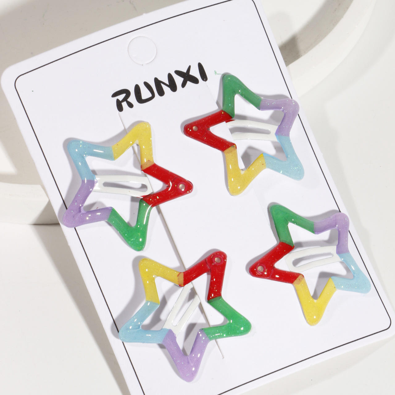 4 pentagrammes de carte