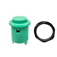 Capuchon de bouton concave 28 mm, bouton-poussoir en plastique pour jeux d'arcade, interrupteur pour machine à monnayeur, pièces à latence nulle XINWA XW-5588
