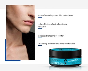 <span class=keywords><strong>Gel</strong></span> à raser pour <span class=keywords><strong>barbe</strong></span> naturel pur de marque privée 85 ml, nettoyant, lissant, confortable - Product Image 3