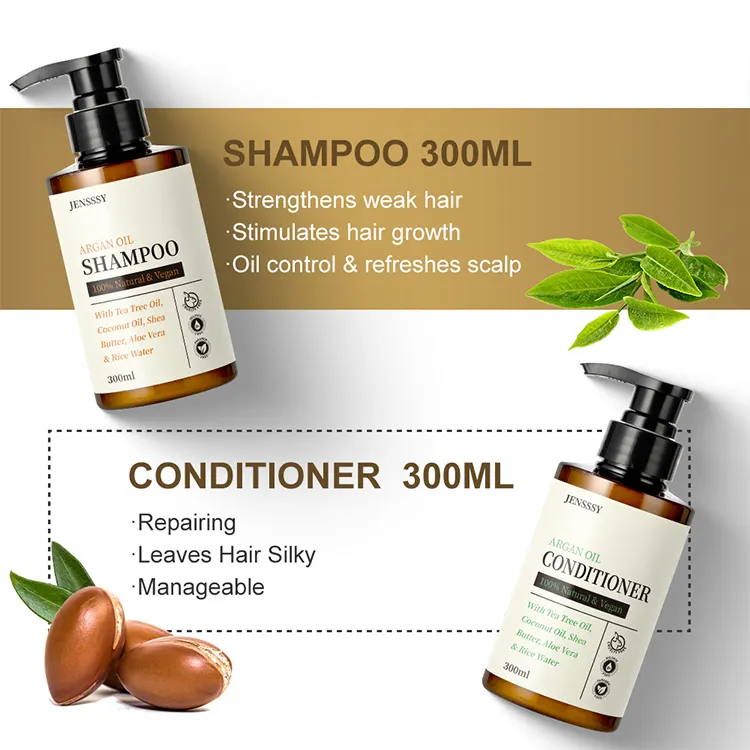 Private label organic rosemary oil hair growth keratin collagen hair treatment mask sulfate free shampoo conditioner hair care