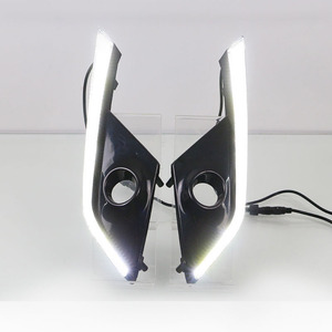 Luces LED DRL Modificadas para Automóvil, Luces de Circulación Diurna con Señal de Giro Amarilla, Faros Antiniebla Delanteros para Mazda CX-3 <span class=keywords><strong>CX3</strong></span> 2016-2017 - Product Image 4