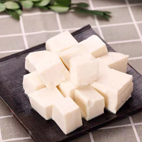 Tofu soyeux réfrigéré en boîte Durée de conservation de 6 mois Fromage tofu garanti par la technologie dans un emballage Tetra