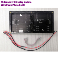 Module matriciel LED polychrome P5 intérieur SMD RGB 320x160mm 1/16 panneaux d'affichage LED à balayage