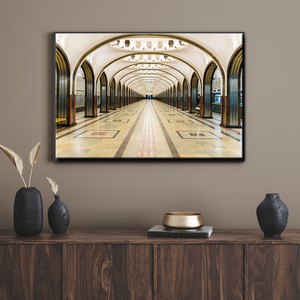 Decoración de Hogar de Lujo, Arte Abstracto en Lienzo Acrílico para Pared, Estilo Pintura al Óleo, Murales, Obras de Arte para Hotel por el Fabricante - Product Image 1