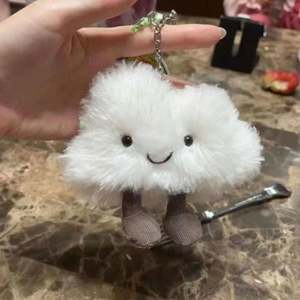 Porte-clés Jelly Cloud en coton British Jelly Cat, pendentif nuage sombre, unisexe, adorable pour sac, cadeau d'anniversaire - Product Image 2