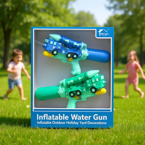 Mi Casita Inflatable Water Gun 570ML Missile Car Style Outdoor Holiday Yard Decoration - Product Image 2