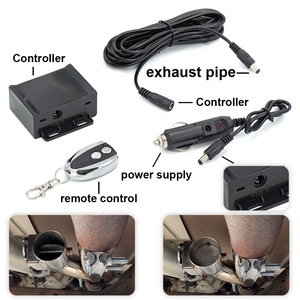 Tuyau de dérivation électrique pour <span class=keywords><strong>échappement</strong></span> <span class=keywords><strong>Akrapovic</strong></span> avec bouton à distance, en acier inoxydable 304, 2,5 pouces, pour <span class=keywords><strong>échappement</strong></span> YY25R - Product Image 4