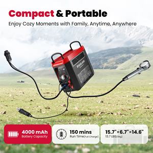 <span class=keywords><strong>GASLAND</strong></span> G3 Pro Chauffe-eau portable au propane Pompe 100min Douche Batterie rechargeable Protection contre la surchauffe pour camping-car - Product Image 3