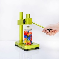 Machine de scellage manuelle portable pour bouteilles de boissons et bouteilles PET avec scelleuse de couvercles en aluminium, presse pour canettes de boisson