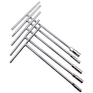 Прямой с завода, Т-образный гаечный ключ из углеродистой стали, шестигранный инструмент для ремонта автомобилей, экономия труда, настраиваемый метрический гаечный ключ - Product Image 1