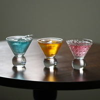 Mini verre à cocktail de petite capacité, verre à shot, tasse à Baijiu, tasse exquise pour dégustation de thé, verre à boisson de 50 ml, verre ordinaire léger