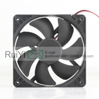 Original Sunon 5V 12V 48V DC 24V 5.0W AC EC 12025 120X120X25MM 12CM Double Ball Converter 2-wire EEC0252B1-000U-A99 Ventilateur De Refroidissement