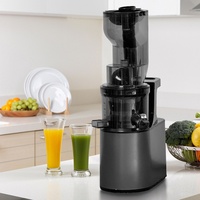 Roestvrijstalen sapcentrifuge voor pulp- en sapseparatie, huishoudelijk, grote opening, speciaal voor fruit, volautomatische slowjuicemachine