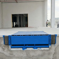 Rampe de chargement hydraulique fixe pour quai de chargement, plateforme de chargement et de déchargement pour entrepôt, pour camions porte-conteneurs