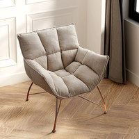 Canapé-lit d'angle moderne de luxe en métal, fauteuil de loisirs individuel pour salon d'appartement, mobilier de maison, design italien, modulaire, pour hôtel