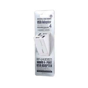 Adaptateur de charge rapide 4 ports USB 3.4A RP-U43 avec prise en charge de la tension, chargeur USB 4 ports 3.4A Wanfu RP-U43 - Product Image 6