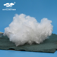 Fibre de polyester HCS ignifuge vierge 7D*64mm BS5852 pour le rembourrage de canapés et de matelas