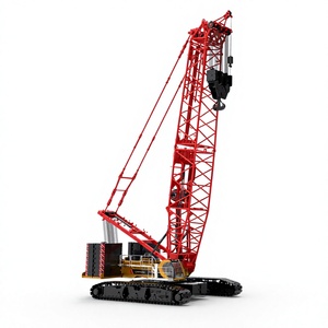 Grúa sobre orugas de lara grande de 400 toneladas SCE4000A-1 con pluma principal de 123 m y momento de elevación máximo de 5328 t.m. - Product Image 1