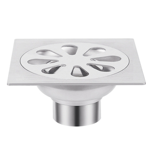 Brass Bathroom Drainer Metal Brass Tile <strong>Insert</strong> Conceal <strong>Invisible</strong> square <strong>Floor</strong> <strong>Drain</strong> Strainer <strong>Drain</strong> Shower <strong>Floor</strong> <strong>Drain</strong> - Product Image 2