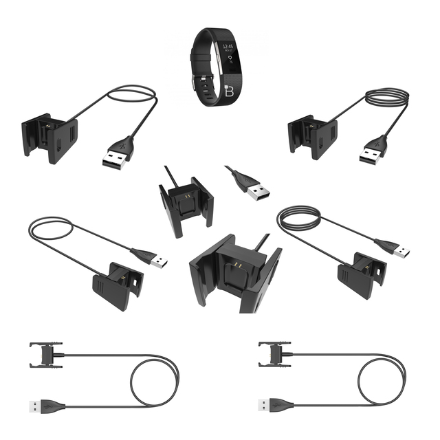 Replaceable USB Charger for Fitbit Charge 2 Smart Bracelet Charging Cable