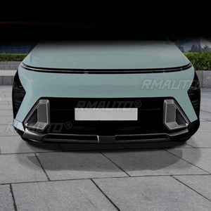 Cubierta de marco de faro antiniebla, cubierta de marco de luz antiniebla, kit de carrocería para accesorios de coche Hyundai KONA - Product Image 4