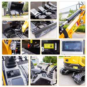 Productos Más Vendidos, Excavadora Compacta de 1.8t con Orugas, Ideal para Construcción y Trabajo al Aire Libre - Product Image 4