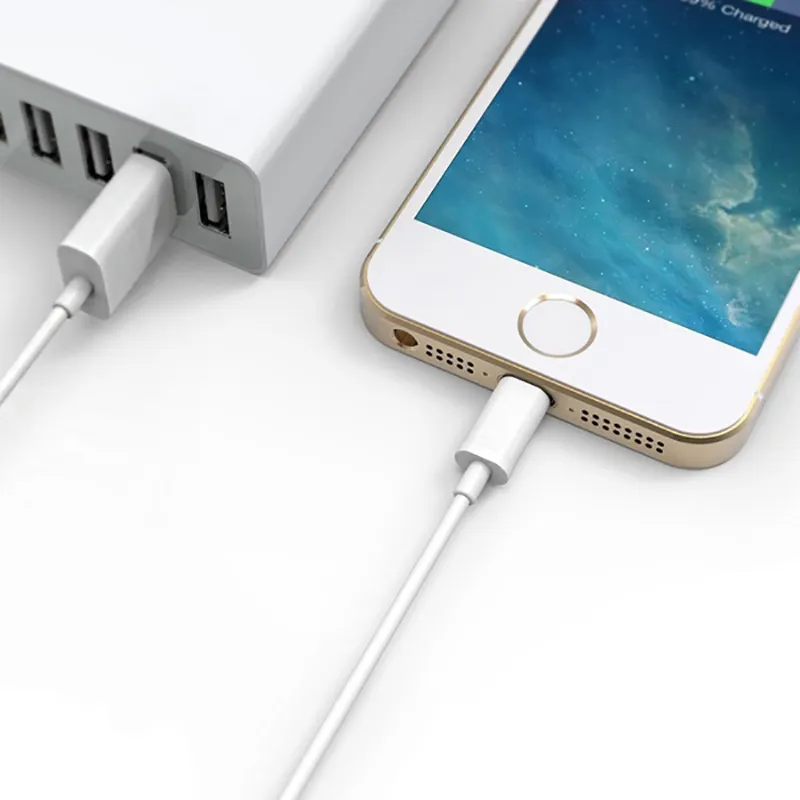 Orijinal için yeni iproduct veri kablosu 3m 2m beyaz USB Apple için kablo hızlı şarj kablosu iPhone 11 Pro Max XS XR şarj cihazı