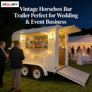 Remorque de restauration mobile Horse Box pour café, lait, mousseur à lait, latte art, cappuccino et boissons spécialisées - Product Image 6