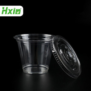 Dùng Một Lần Nhà Sản Xuất Biểu Tượng Tùy Chỉnh 8Oz Rõ Ràng Kem Boba Container Bán Buôn Vật Nuôi Nhựa Món Tráng Miệng Cốc Có Nắp Đậy Và Rơm - Product Image 5