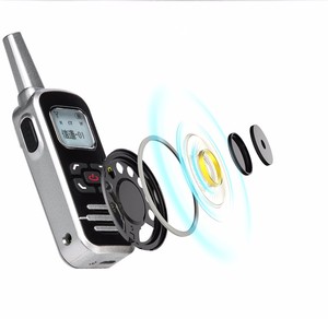 HELIDA T-M6P Mini Walkie Talkie PMR 446 Với FM Radio Hai Chiều Radio HF Thu Phát Vô Tuyến - Product Image 4