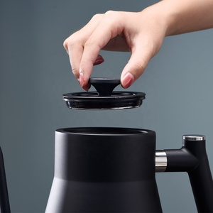 Bouilloire Électrique Intelligente 1 L en Acier Inoxydable Blanche pour Thé et Café, avec Bec Verseur Col de Cygne, pour Voyage - Product Image 4